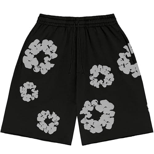 Kids Shorts Sets 2 Piece Summer Outfits Flower Shorts and T shirt Sets Tracksuits Short Sleeve Crew Neck Print Tops Bottoms Boys Girls Sport Casual Vacation Clothes - Image 1