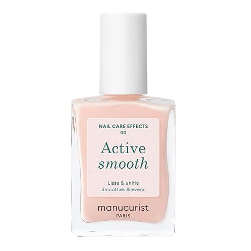 Manucurist Active Smooth 00 Nail Concealer Polish & Care - 2 in 1 Nude Nail Polish : Nail Strengthener and Growth - No Lamp - Ridge Filler for Nails - Natural Rosé Nail Polish - Image 1