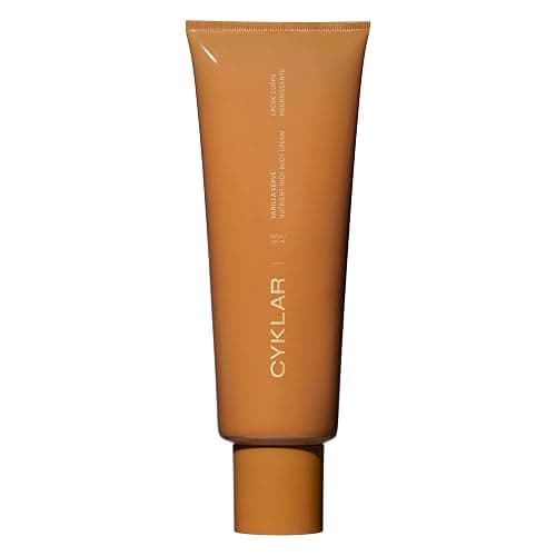 CYKLAR Nutrient Rich Body Cream. Vanilla Verve Nourishing Moisturizer with Niacinamide and Banana Flower Extract. Deep Hydration, Thick Body Lotion, Dry Skin Cream for Women and Men, 8 Fl Oz - Image 1