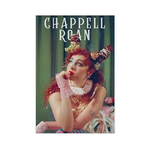 SMART COLOR Chappell Roan (3) Canvas Poster Wall Art Decor Print Picture Paintings for Living Room Bedroom Decoration 12" L X 18" W - Image 1