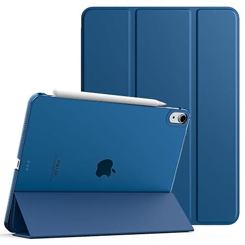 TiMOVO for iPad Air 11 Inch Case (M3/M2-2025/2024), iPad Air 5th Generation 2022/4th Gen 2020 10.9 Inch, Slim Hard Translucent Back Cover, Support Auto Wake/Sleep, Abyss Blue - Image 1