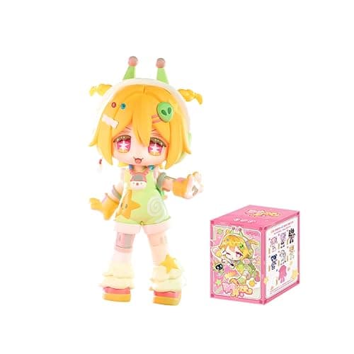 CALEMBOU Anime Blind Box Figure, Cute Pets Another Dimension Series Blind Box Chibi Figure for Desktop Ornament, Collectable PVC Toys for Birthday Gifts - Image 1