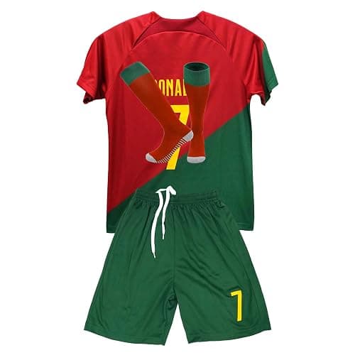 Boys Soccer Jerseys Training Uniform Soccer Jersey for Kids Football Youth Jerseys 3 Piece - Image 1