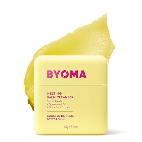 BYOMA Melting Balm Facial Cleanser - Buttery Soft Cleansing Balm for Skin Barrier Repair - Tri-Ceramide Face Wash for Sensitive Skin & All Skin Types - Deeply Hydrated Skin, No Oily Residue - 2.12 oz - Image 1