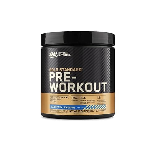 Optimum Nutrition Gold Standard Pre-Workout, Vitamin D for Immune Support, with Creatine, Beta-Alanine, and Caffeine for Energy, Keto Friendly, Blueberry Lemonade, 30 Servings (Packaging May Vary) - Image 1