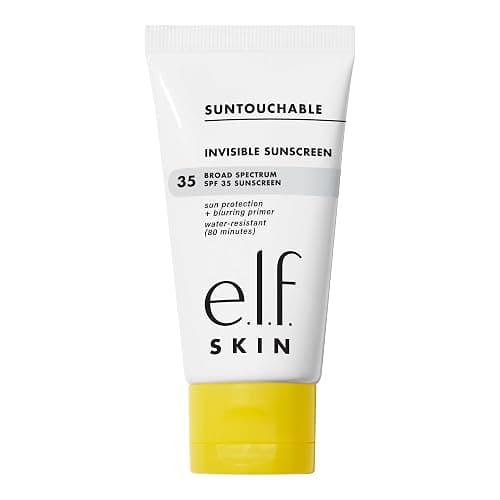 e.l.f. SKIN Suntouchable Invisible SPF 35, Lightweight, Gel-based Sunscreen For A Smooth Complexion, Doubles As A Makeup Primer, Vegan & Cruelty-Free, Packaging May Vary - Image 1