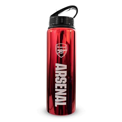 Hy-Pro Officially Licensed 750ml Aluminium UV Bottle,Integrated Folding Straw, Neochrome Finish, Leakproof, Lightweight, BPA Free - Image 1