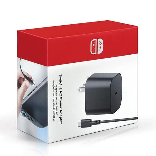 Switch 2 Charger - 20V 3A 60W Replacement Fast Charging Power Adapter Accessories with 5FT USB C Cable, Original IC Module for Switch OLED, Lite, Steam Deck - Image 1