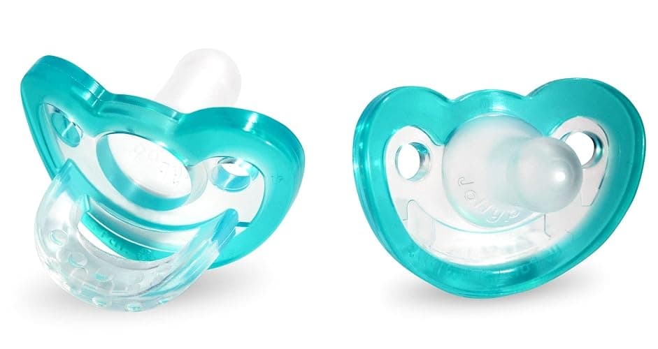 Raz Baby JollyPop Pacifier Newborn (0-3m, TEAL) - Image 1