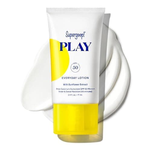 Supergoop! PLAY Everyday Lotion SPF 50 (2.4 fl oz) - Broad Spectrum Body & Face Sunscreen - Great for Active Days - Fast Absorbing, Water & Sweat Resistant - Image 1