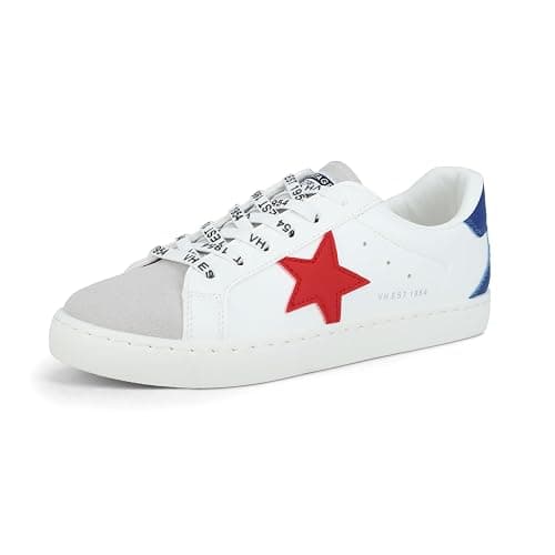 VINTAGE HAVANA Women’s Fashion Sneakers | Casual Lace up Low Top Tennis Shoes | Cute Trendy Dressy Sneakers - Image 1
