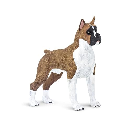Safari Ltd. Boxer Figurine - Detailed 4" Plastic Model Figure - Fun Educational Play Toy for Boys, Girls & Kids Ages 3+ - Image 1
