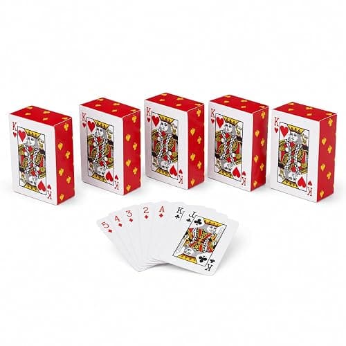SHOWHIHI Mini Playing Cards 20 Pack, 1.65" Mini Deck of Cards, Miniature Playing Cards with Great Novelty Gift, Party Favor for Boys and Girls - Image 1