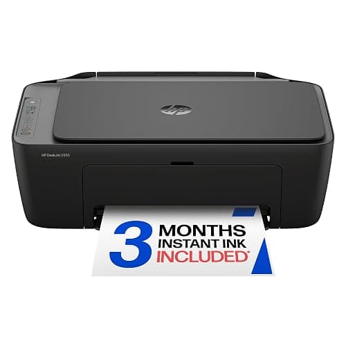 HP DeskJet 2955 Wireless All-in-One Color Inkjet Printer, Scanner, Copier, Best-for-Home, 3 Month Trial of Instant Ink Included, AI-Capable (A24HJA) - Image 1
