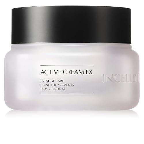 Incellderm Active Cream 50ml - Strengthen Skin Barrier, Plant Stem Cell, Intense Moisturizing, All Skin Types, K-Beauty, Made in Korea - Image 1