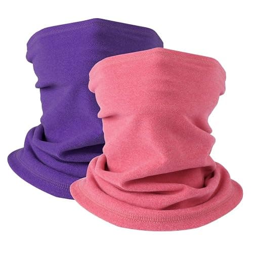 Winter Neck Warmer Fleece Windproof Neck Gaiter Snood for Men Women Cold Weather Face Scarf Headwear for Skiing Running Cycling - Image 1