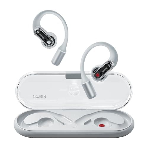 Nothing Ear(Open) Lightweight Open Ear Headphones with Adjustable Earhooks, Multipoint Connection Bluetooth Earbuds with Clear Voice Technology for AI Calls, IP54, Fast Charging, ChatGPT Supported - Image 1