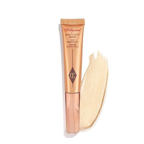 Charlotte Tilbury Beauty Light Wand Liquid Highlighter Makeup - Soft-Focus Highlighter & Blush for Cheeks - Pearlescent, Weightless Radiant Finish - Image 1