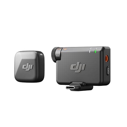 DJI Mic Mini (1 TX + 1 RX), Wireless Lavalier Microphone for iPhone/Camera/Android, Ultralight, Detail-Rich Audio, Noise Cancelling, Automatic Limiting, Vlog, Streaming, 400m Transmission - Image 1