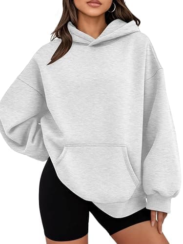 WYNNQUE Hoodies for Women Oversized Sweatshirts Fall Fashion Outfits 2025 Casual Sweaters Tops Fleece Workout Winter Clothes - Image 1