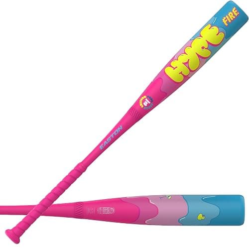 Easton | 2025 | Hype FIRE Baseball Bat | USSSA | -5 / -8 / -10 Drop | 2 3/4" Barrel | 2 Pc. Composite - Image 1