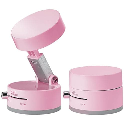 JOYTUTUS Shower Phone Holder, Reusable Suction Cup Phone Mount for Shower, Mirror, Kitchen, Window & Bathroom, Shower Phone Mount Compatible with iPhone 17, 16, 15, 14, 13 & All Phones,Pink,1 Pack - Image 1
