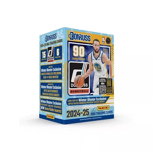 2024-25 Panini NBA Donruss Basketball Trading Card Blaster Box (Winter Blaster Exclusive Optic Rated Rookies Preview Winter Inserts) - Image 1