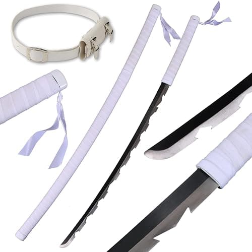 Bowen Demon Slayer Sword Real Metal,40.5-Inches Katana,Carbon Steel Samurai Sword Cosplay Anime Original Texture - Image 1