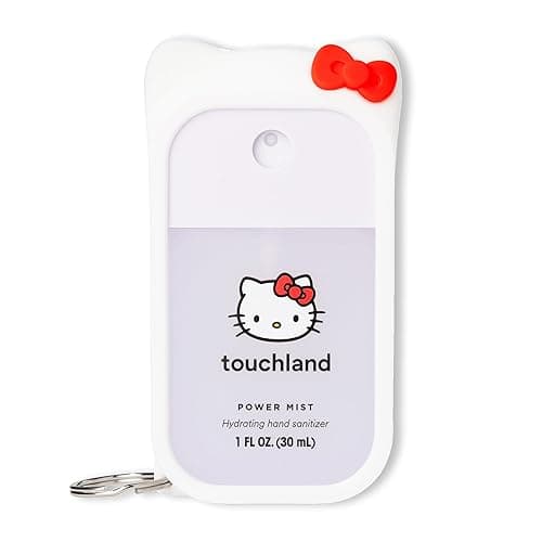 Touchland x Hello Kitty® Hand Sanitizer + Mist Case, Scented & Stylish Hydrating Sanitizer Spray Bundle, Travel Size, Dye Free - Image 1