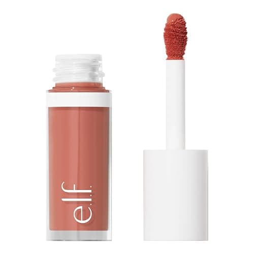e.l.f. Camo Liquid Blush, Long-lasting Liquid Blush For High-pigment Color, Creates A Soft, Dewy Finish, Vegan & Cruelty-free, Dusty Rosé - Image 1