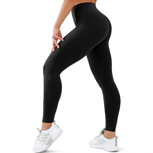 High Waisted Leggings for Women Tummy Control Buttery Soft Yoga Pants Womens Gym Workout Running Leggings - Image 1
