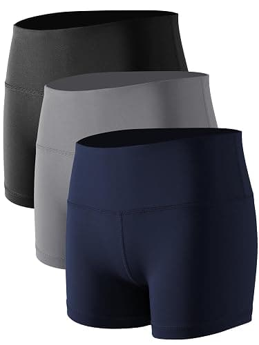 CADMUS Women's High-Waisted Spandex Athletic Shorts for Yoga, Running, Volleyball - Image 1