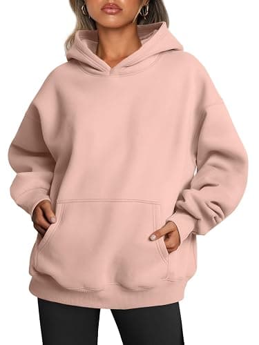 Trendy Queen Womens Oversized Hoodies Fleece Sweatshirts Fall Fashion Pullover Sweaters Winter Clothes - Image 1
