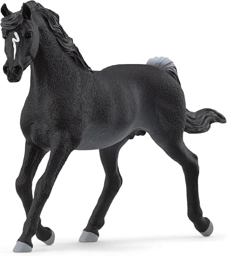 Schleich Horse Club - Rabicano Arabian Stallion Figurine - Pony Figures for Girls and Boys - Toys for Kids Ages 5+ - Image 1