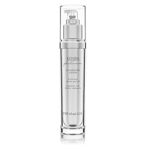 Kenra Platinum Silkening Gloss | Brilliant Shine Polish | Tames Frizz & Smooths Flyaways | Lightweight Formula | Protects Against Humidity | Smooths Dry Ends | Medium To Coarse Hair - Image 1