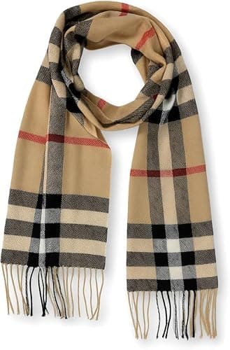 KARMA.DIEM Karierter Schal - Angenehm Weich - Schal kariert für Damen und Herren - London Style - Perfekt für Herbst und Winter 35x180cm - Image 1