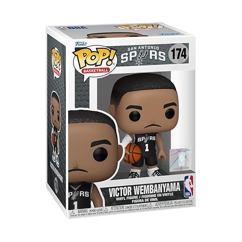 Funko POP! NBA: Spurs - Victor Wembanyama - Collectable Vinyl Figure - Gift Idea - Official Merchandise - for Kids & Adults - Sports Fans - Model Figure for Collectors and Display - Image 1