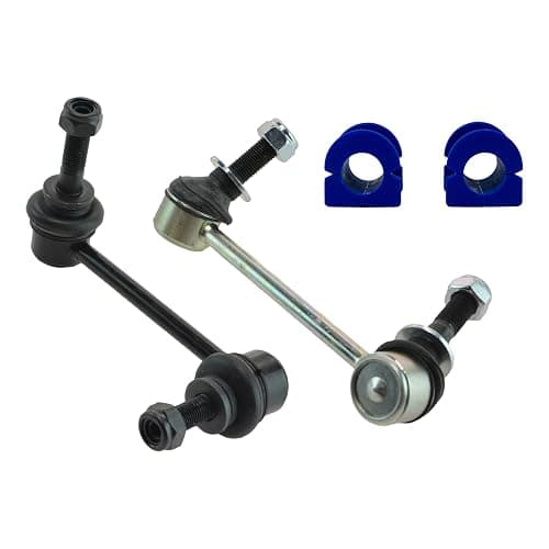 TRQ Front Suspension Kit Sway Bar Bushing Set Sway Bar Stabilizer Link Compatible with 2003-2009 Lexus GX470 Toyota 4Runner 2007-2009 FJ Cruiser - Image 1
