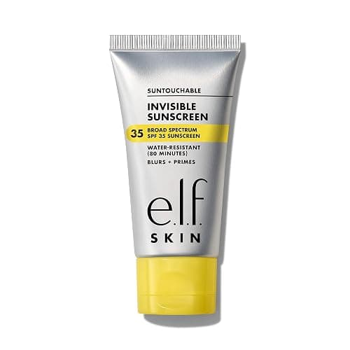 e.l.f. SKIN Suntouchable Invisible SPF 35, Lightweight, Gel-based Sunscreen For A Smooth Complexion, Doubles As A Makeup Primer, Vegan & Cruelty-Free, Packaging May Vary - Image 1