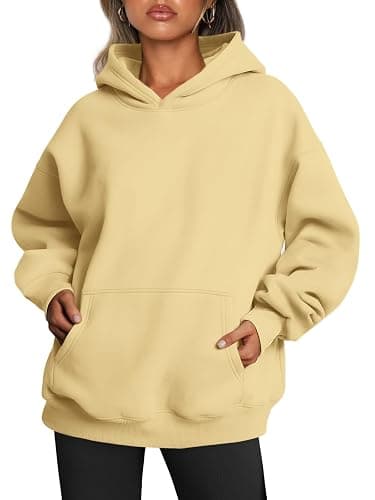 Trendy Queen Womens Oversized Hoodies Fleece Sweatshirts Fall Fashion Pullover Sweaters Winter Clothes - Image 1