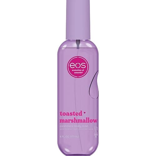 eos Cashmere Body Mist, Toasted Marshmallow, Toasted Vanilla, Sweet Marshmallow, Hair Mist, Body Spray for Women Moisturizing, Hyaluronic Acid, Vanilla Body Spray, Vegan, Cruelty-free, 6 fl oz - Image 1