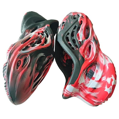 xhuoqdk Foam Runners for Kids Classic Sneakers Boys Girls Trend Running Shoes Big kids Cloud Slides Fashion Breathable Sandals Outdoor Indoor Pillow Sandals Little Kids - Image 1