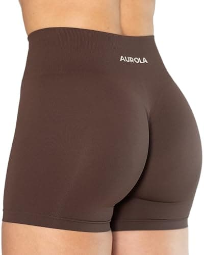 AUROLA Dream Collection Women Workout Shorts High Waist Gym Shorts, Scrunch Butt Seamless Athletic Shorts - Image 1