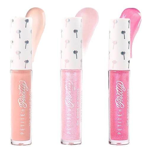 Petite 'N Pretty Snow Getter Lip Gloss Set – Mini 10K Shine Trio for Kids, Tweens & Teens – Non-Toxic, High-Gloss Sparkly Makeup – Gift-Ready Clean Beauty Set - Image 1