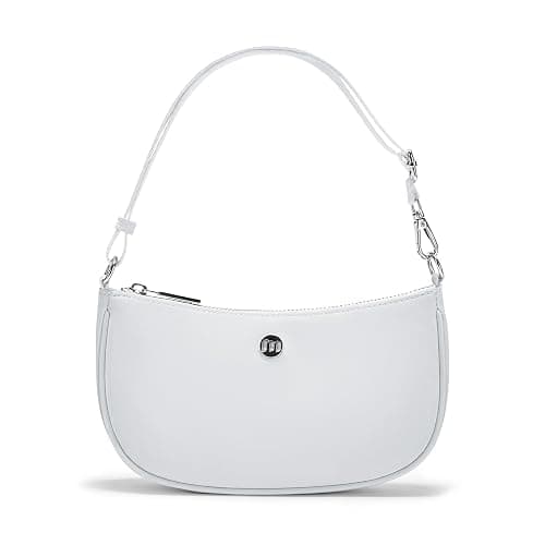 Shoulder Bag for Women Handbags with Adjustable Strap Underarm Purse Mini Clutch Purses Trendy Crescent Bags 1L - Image 1