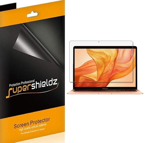 Supershieldz (3 Pack) Designed for Apple MacBook Air 13 inch (2018-2021 / M1) A1932 A2179 A2337 Touch ID Screen Protector, Anti Glare and Anti Fingerprint (Matte) Shield - Image 1