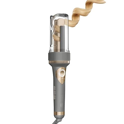 INFINITIPRO by CONAIR Curl Secret Automatic Curling Iron - 1 1/4-inch Barrel - Hair Curler for All Hair Types and Medium to Long Hair Lengths - Dual Voltage for Worldwide Travel - Image 1