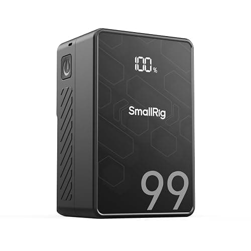 SMALLRIG V Mount Battery, 99Wh / 6800mAh 6-Port Portable Charger with 65W Output, 2.5H Full Charge, PD 3.0 Fast Charging, for Filmmakers, Cameras, Camcorders, Phones, Monitors, Video Lights - Image 1