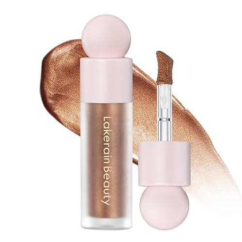 MEICOLY Liquid Highlighter,Long Lasting Liquid Luminizer Shimmer Stick,Waterproof Smooth Highlight Face Illuminator,Silky Natural Glow Makeup Sparkly Highlighters for Face,04 Transcend - liquid luminizer,04 Transcend - 0.25 Fl Oz (Pack of 1) - Image 1