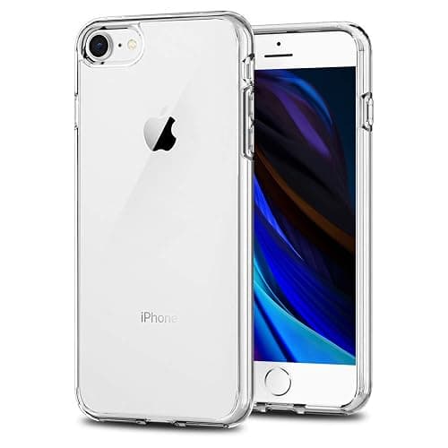 TENOC Phone Case Compatible with iPhone SE (2nd 2020 and 3rd 2022 Generation) & iPhone 7 & iPhone 8, Clear Case Shockproof Protective Bumper Slim Cover for 4.7 Inch - Image 1